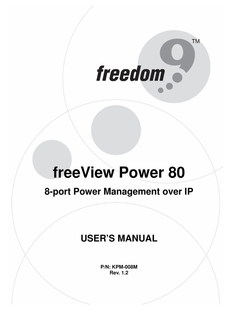 Freedom9 80 user manual