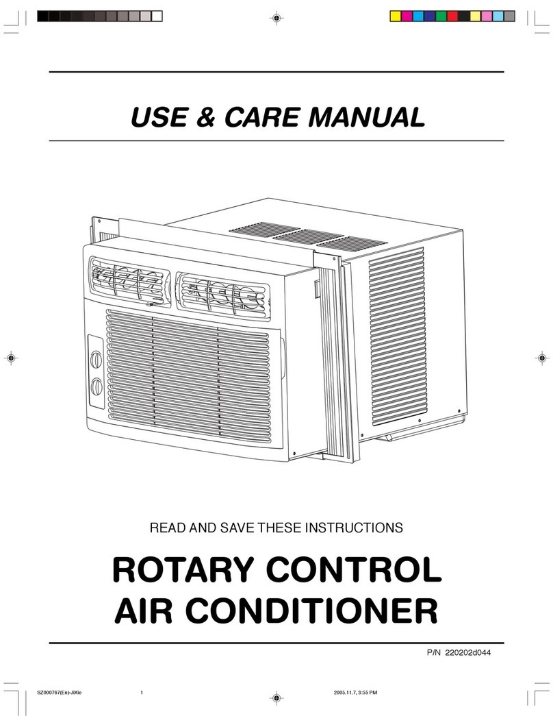 Frigidaire 220202D044 User manual Frigidaire 220202D044 User manual
