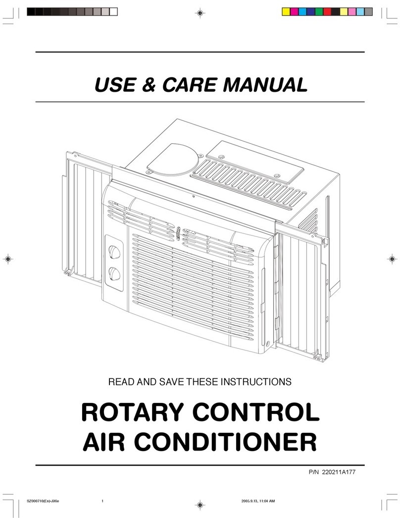 Frigidaire 220211A177 User manual Frigidaire 220211A177 User manual