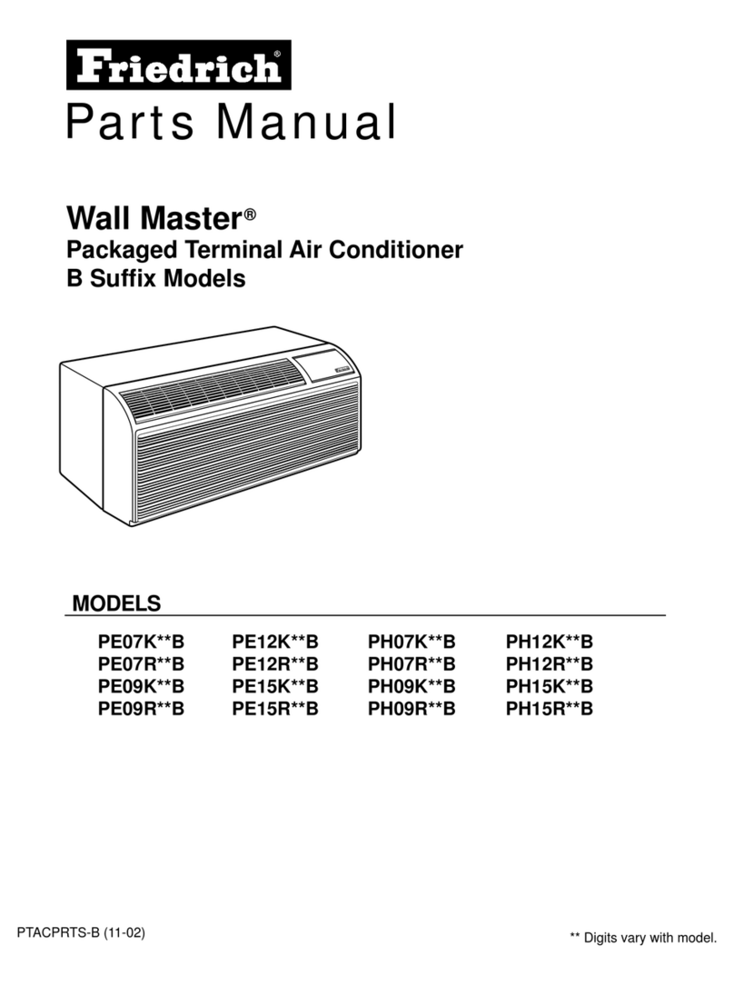 Friedrich E07K**B User manual