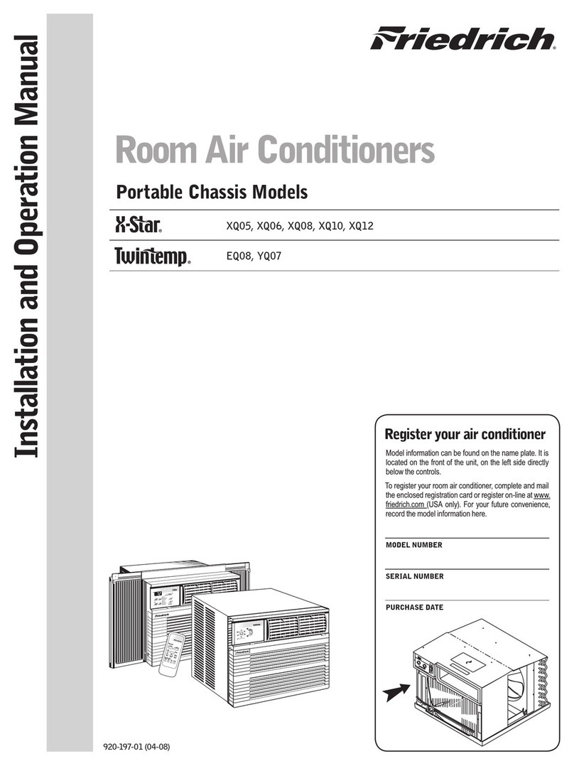 Friedrich Twintemp EQ08 User manual