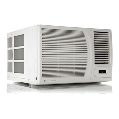 Friedrich CP15F10A Installation and operating manual
