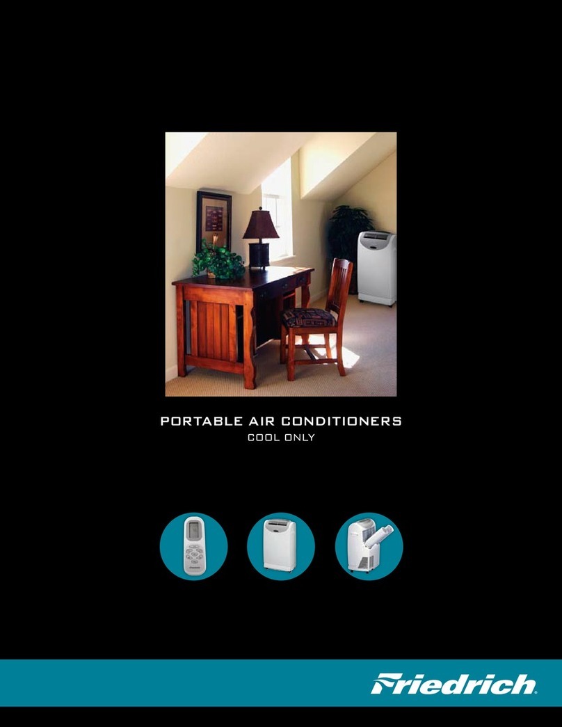 Friedrich ZoneAire P09A User manual