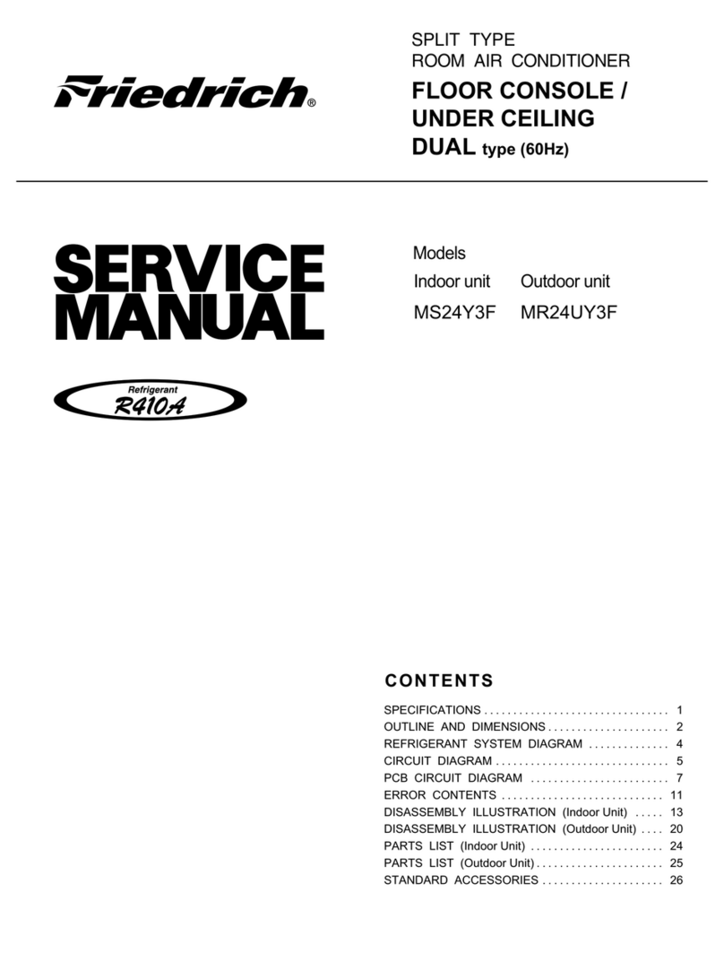 Friedrich MS24Y3F User manual