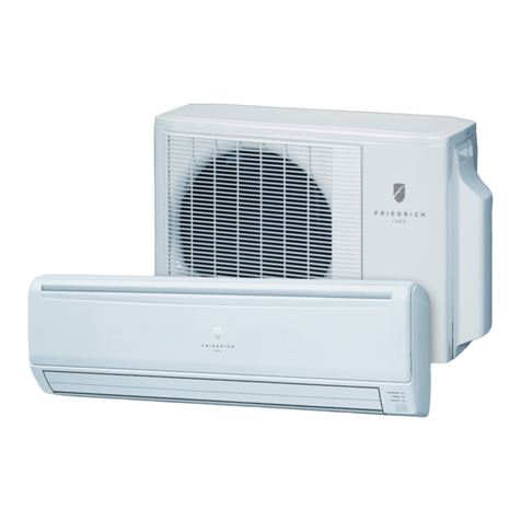 Friedrich MR30C3G User manual Friedrich MR30C3G User manual