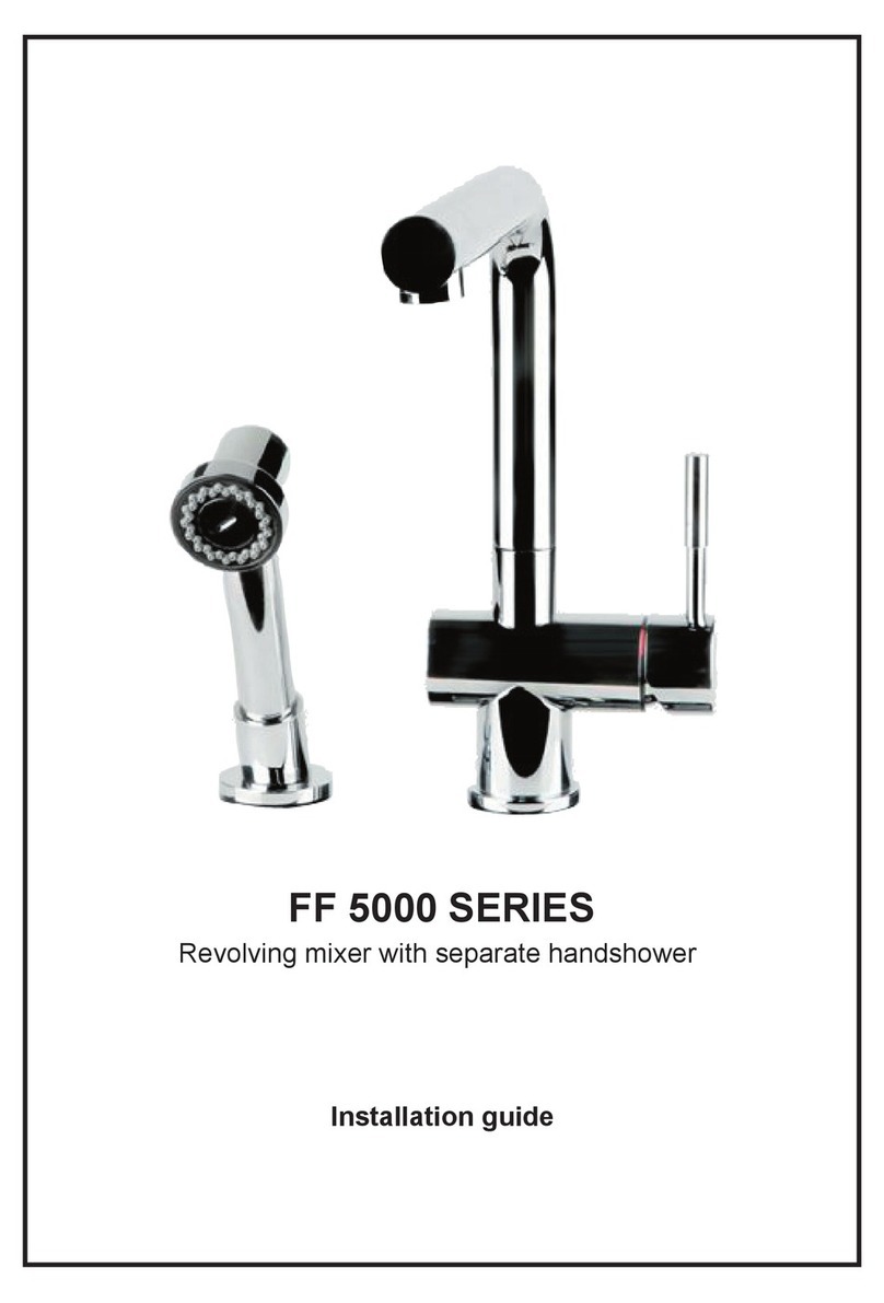 Franke FF 5000 SERIES installation guide