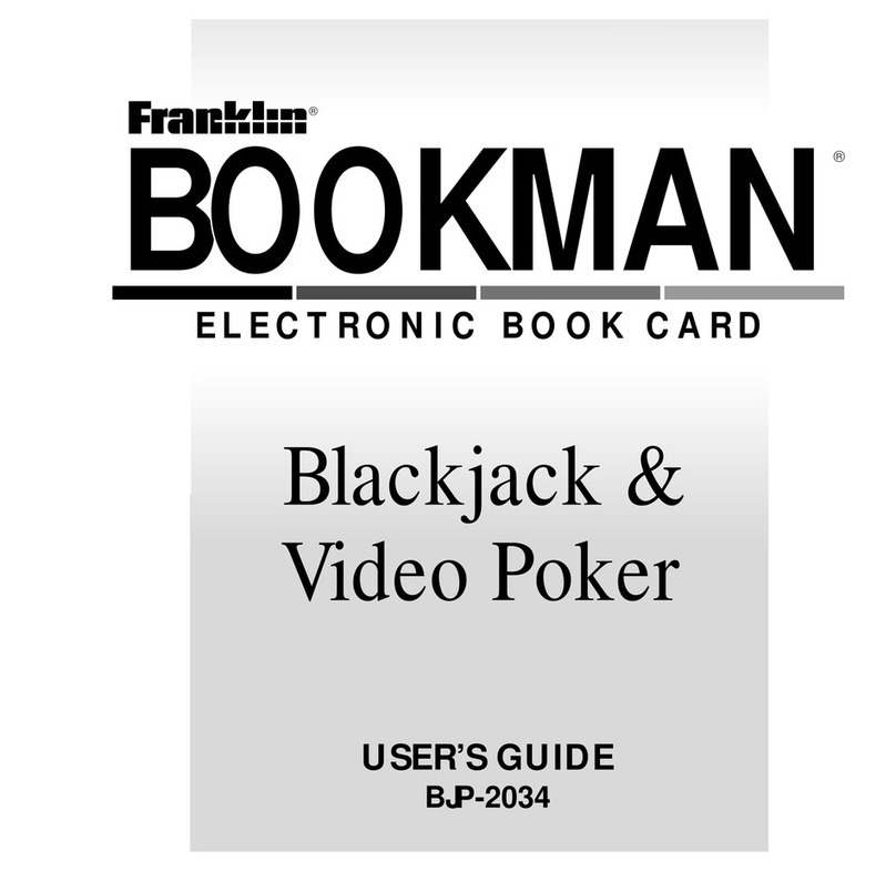 Franklin BJP-2034 User manual