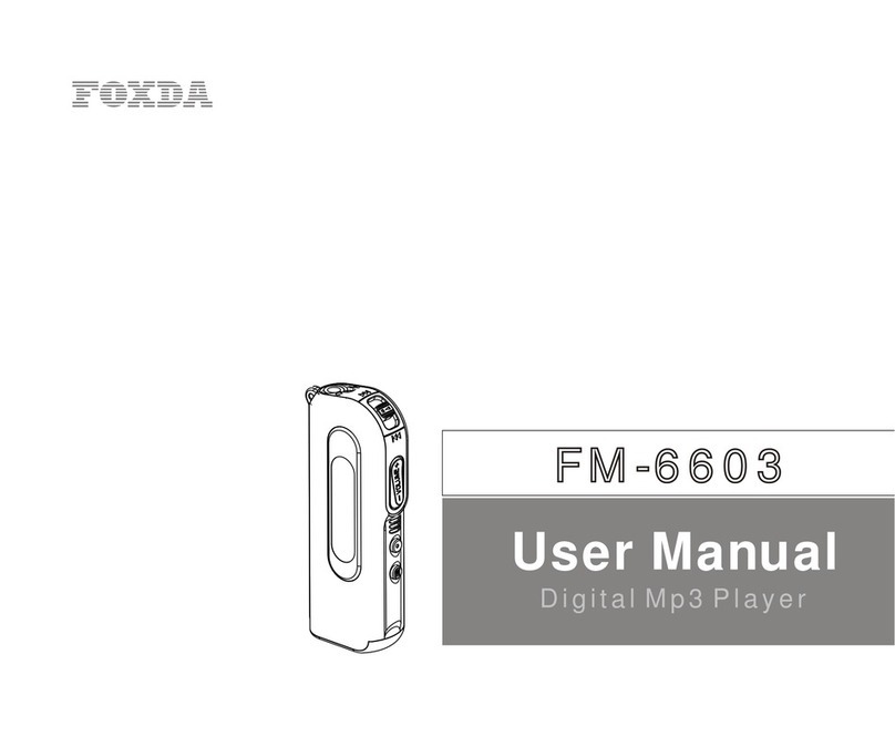 Foxda FM-6603 user manual