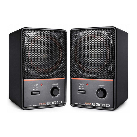 Fostex 6301D owner's manual