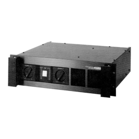 Fostex AP3060 owner's manual