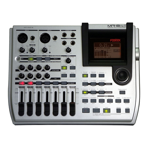 Fostex MR-8MKII User manual Fostex MR-8MKII User manual