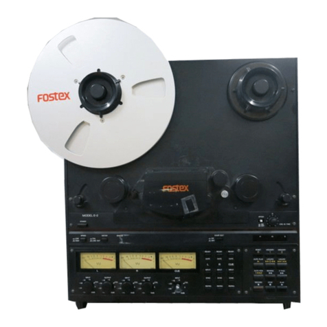 Fostex E-2 owner's manual