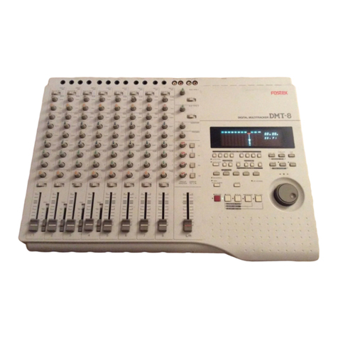 Fostex DMT-8 User manual