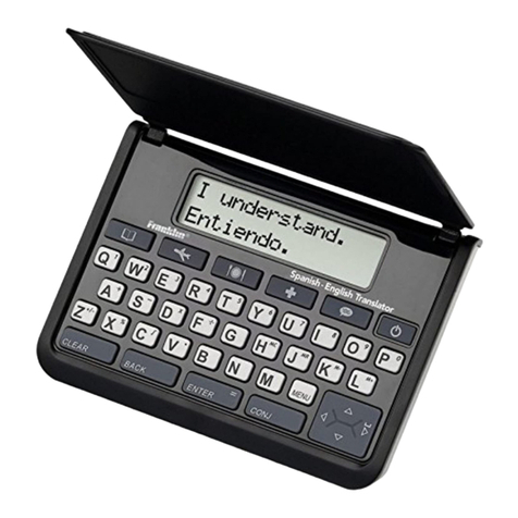 Franklin TES-121 user guide