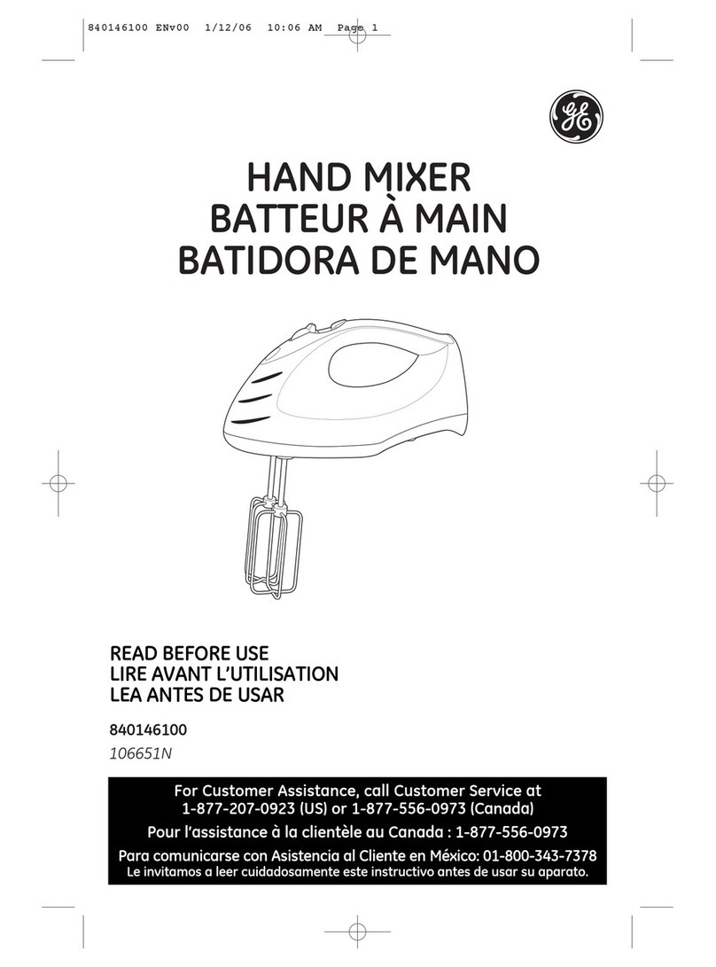 GE 106651N owner's manual