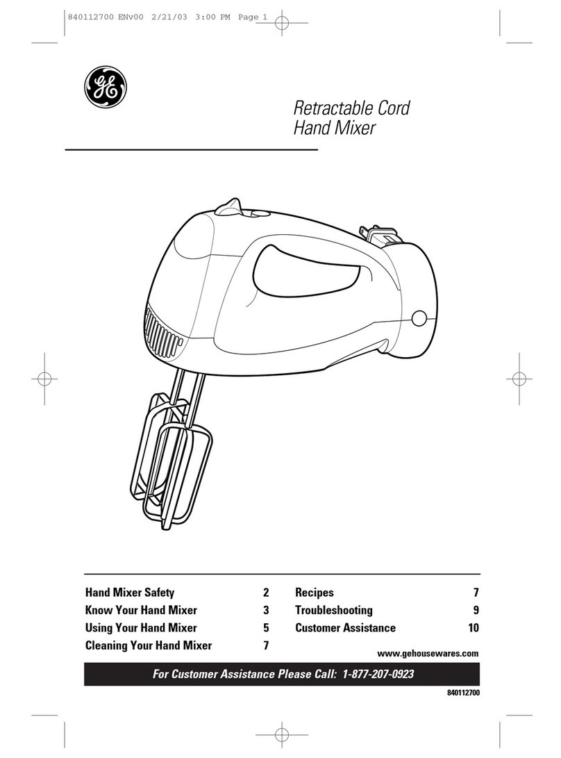 GE 168951 user guide