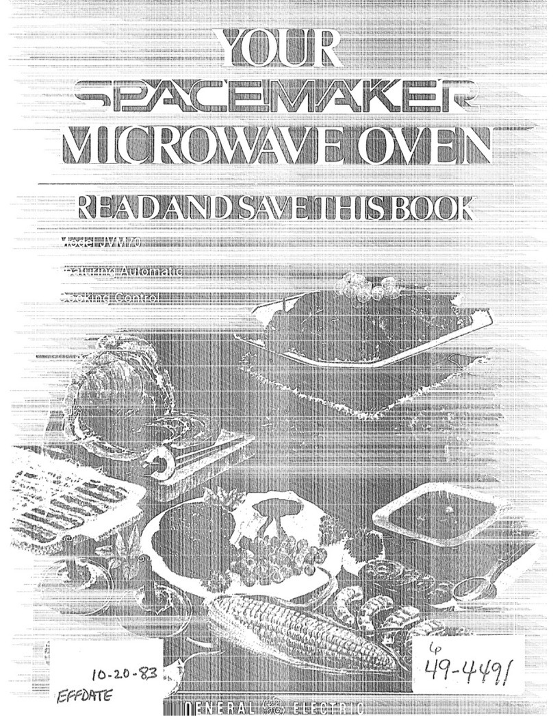 GE Spacemaker 49-4491 Installation instructions