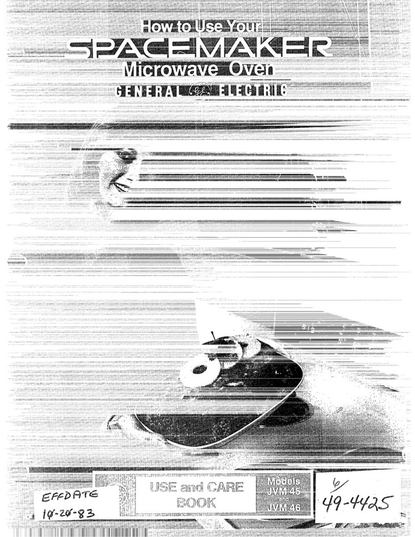 GE Spacemaker 49-4425 Installation instructions