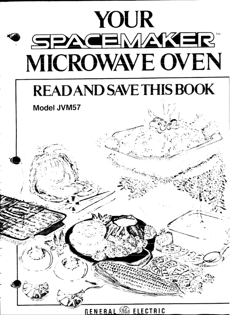 GE Spacemaker 49-4492 User manual GE Spacemaker 49-4492 User manual