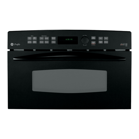 GE Profile Advantium SCB1000M User instructions GE Profile Advantium SCB1000M User instructions