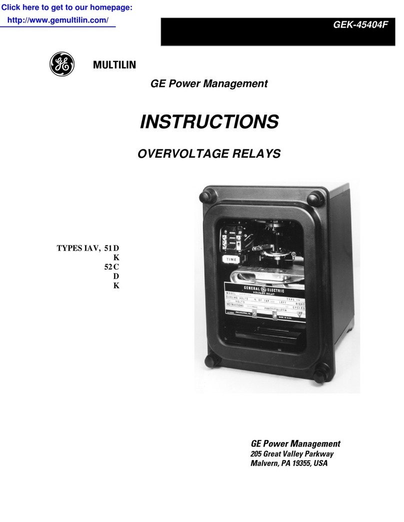 GE GEK-45404F User manual