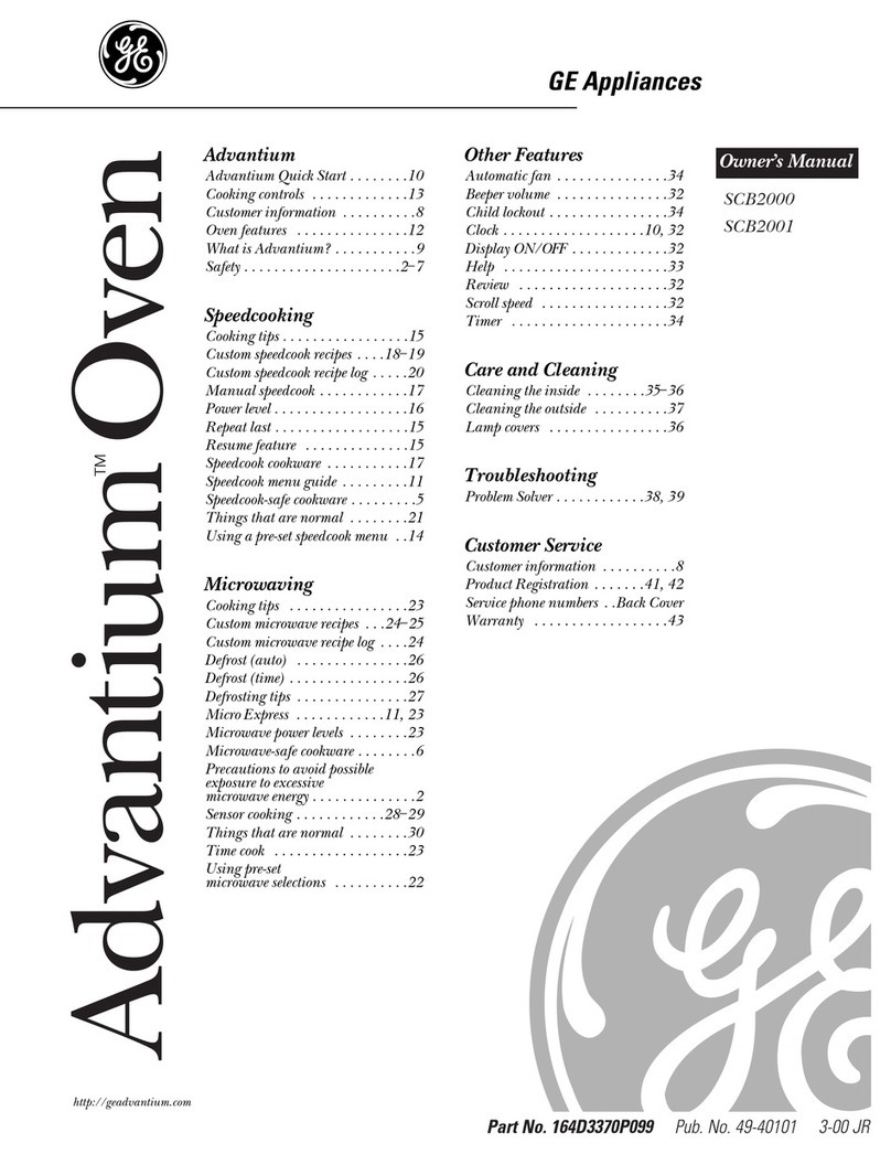 GE SCB2000, SCB2001 User manual