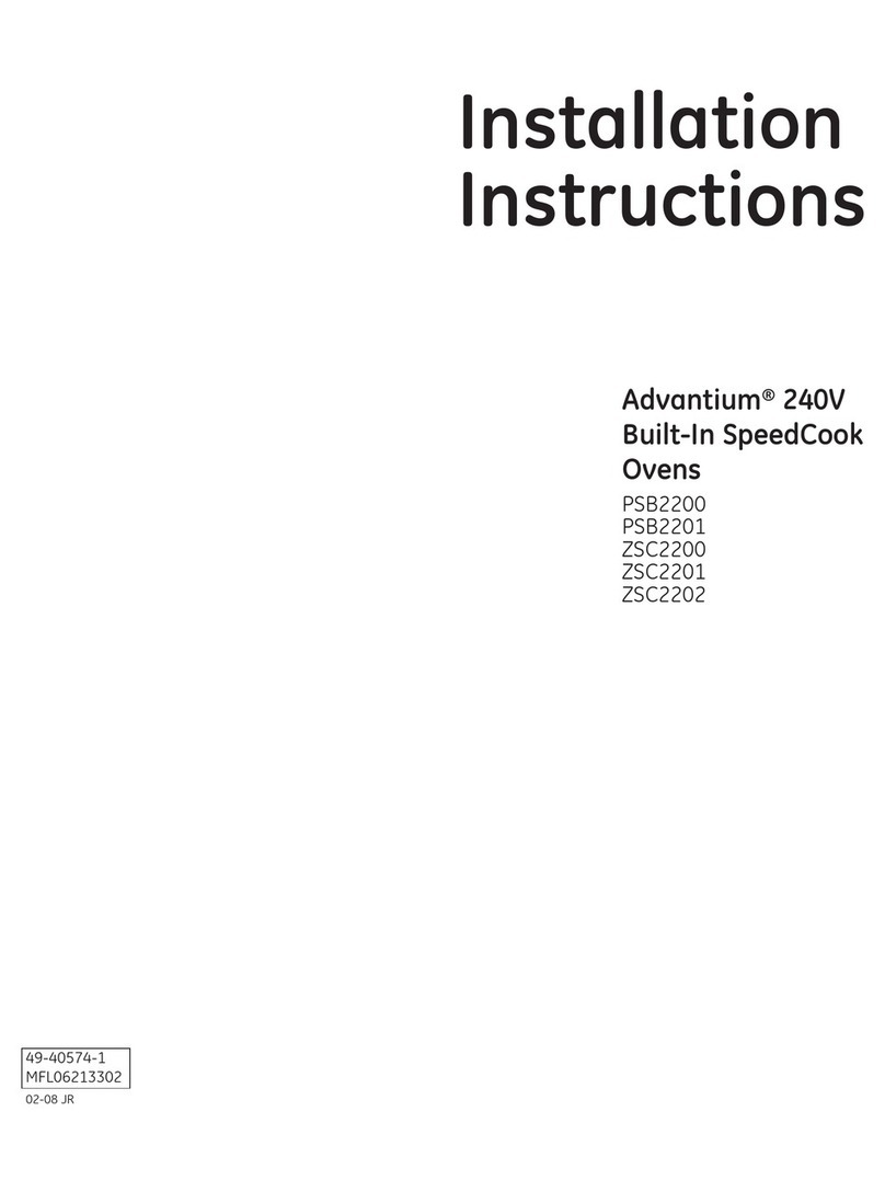 GE Profile Advantium PSB2200 User manual GE Profile Advantium PSB2200 User manual