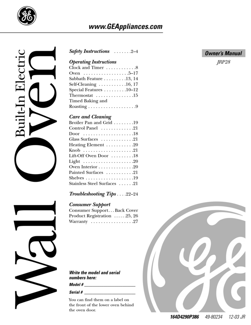 GE JRP 28 User manual GE JRP 28 User manual