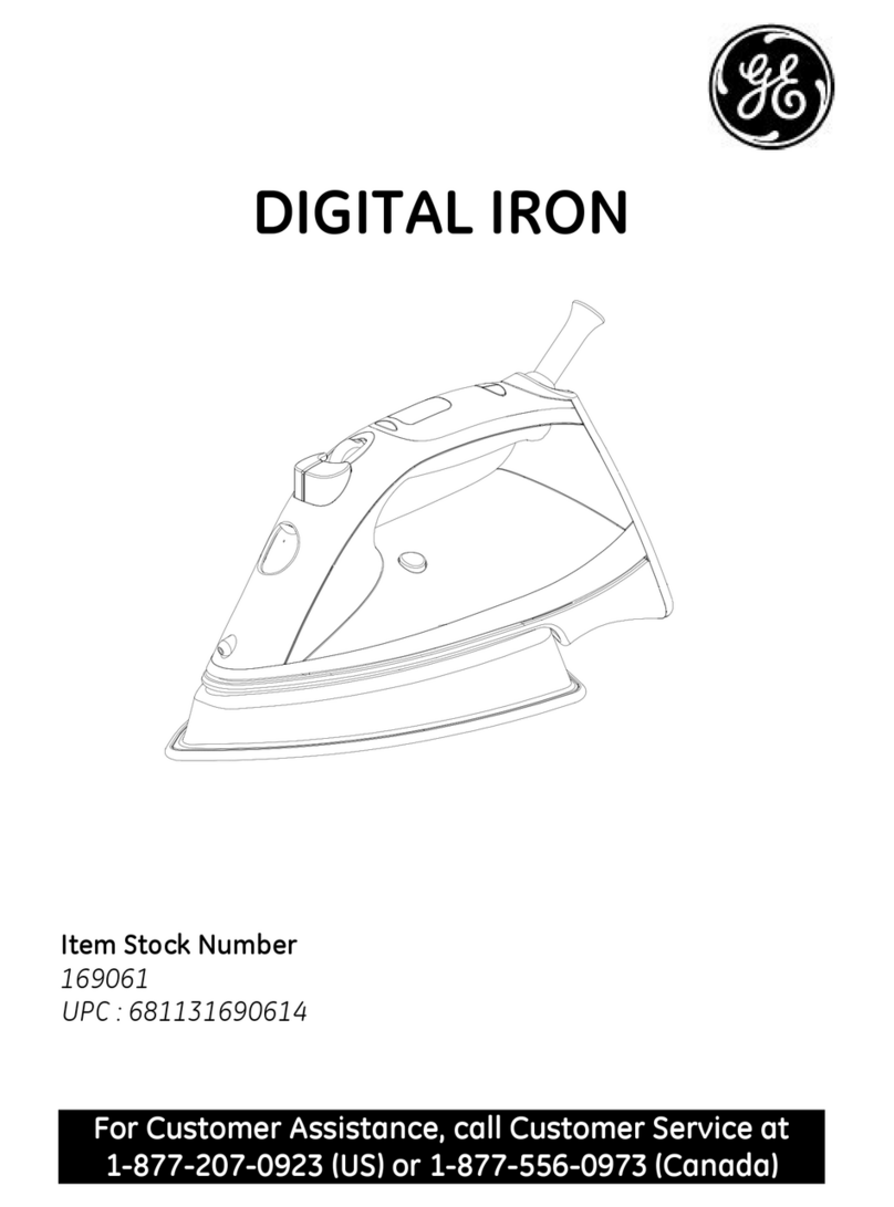 GE 169061 User manual