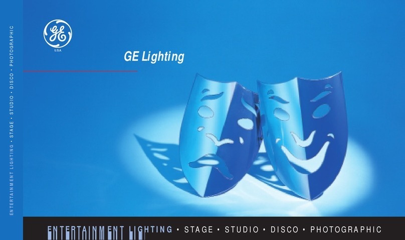 GE Lamps User manual
