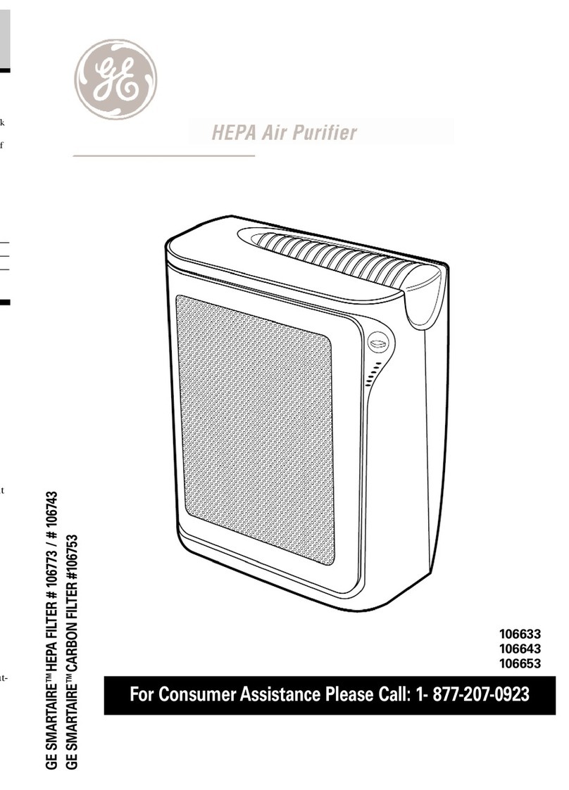 GE GESMARTAIRE 106633 user manual