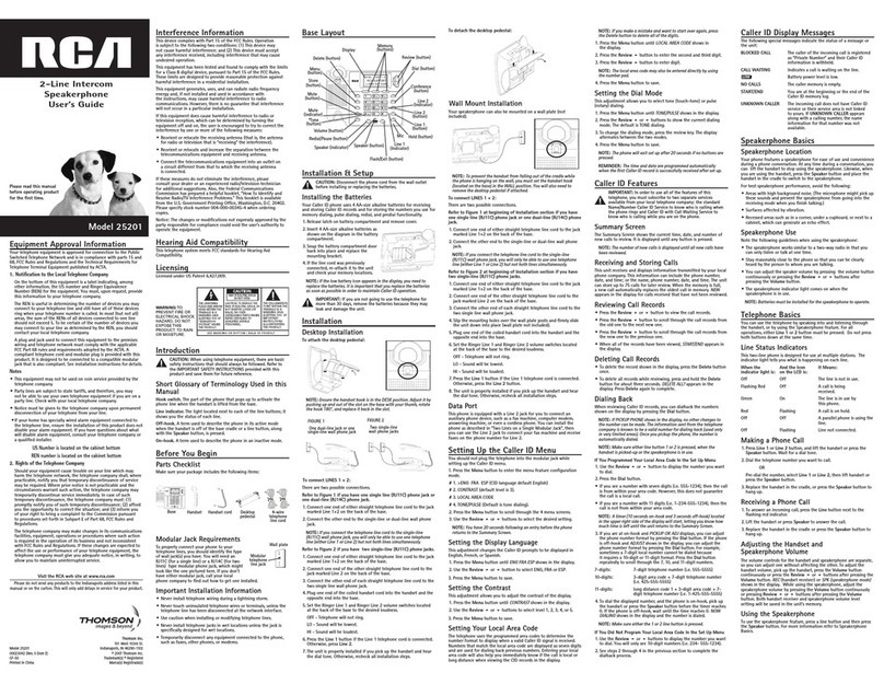 RCA 25201 user guide