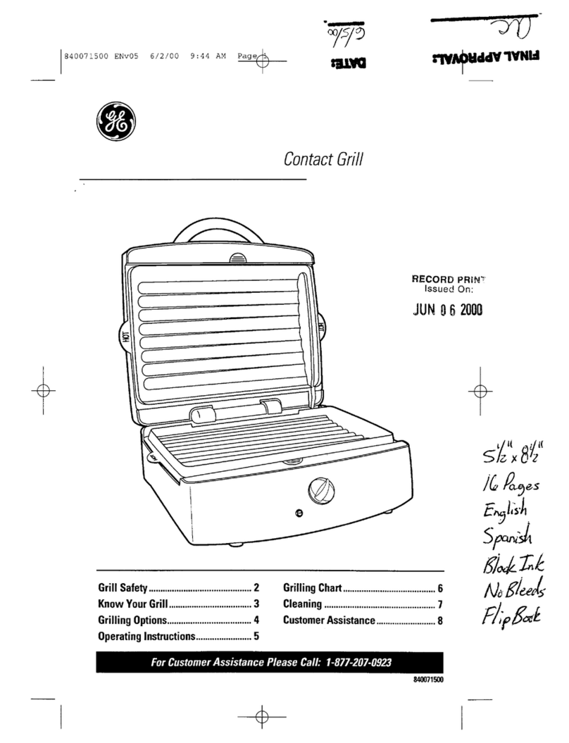 GE 106604 User manual