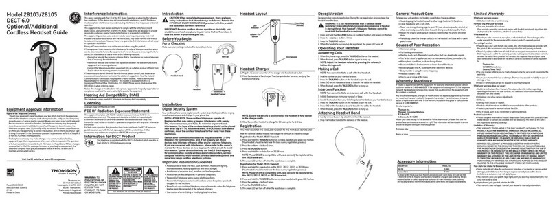 THOMSON 28103EE1 user guide