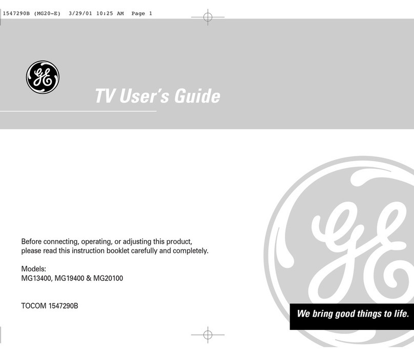 GE MG13400, MG19400, MG20100 User manual