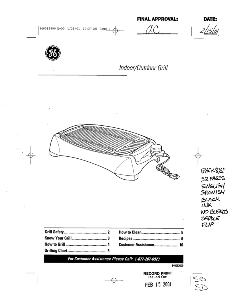 GE 106811 User manual
