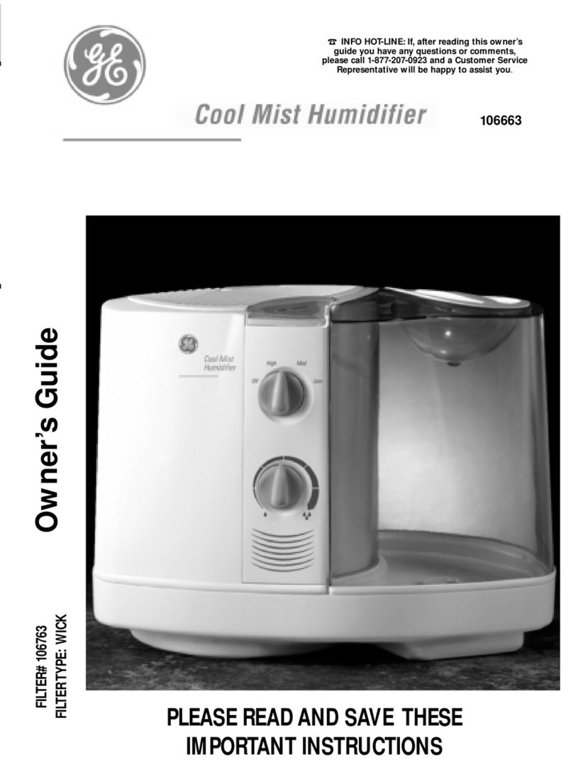 GE 106663 owner's guide