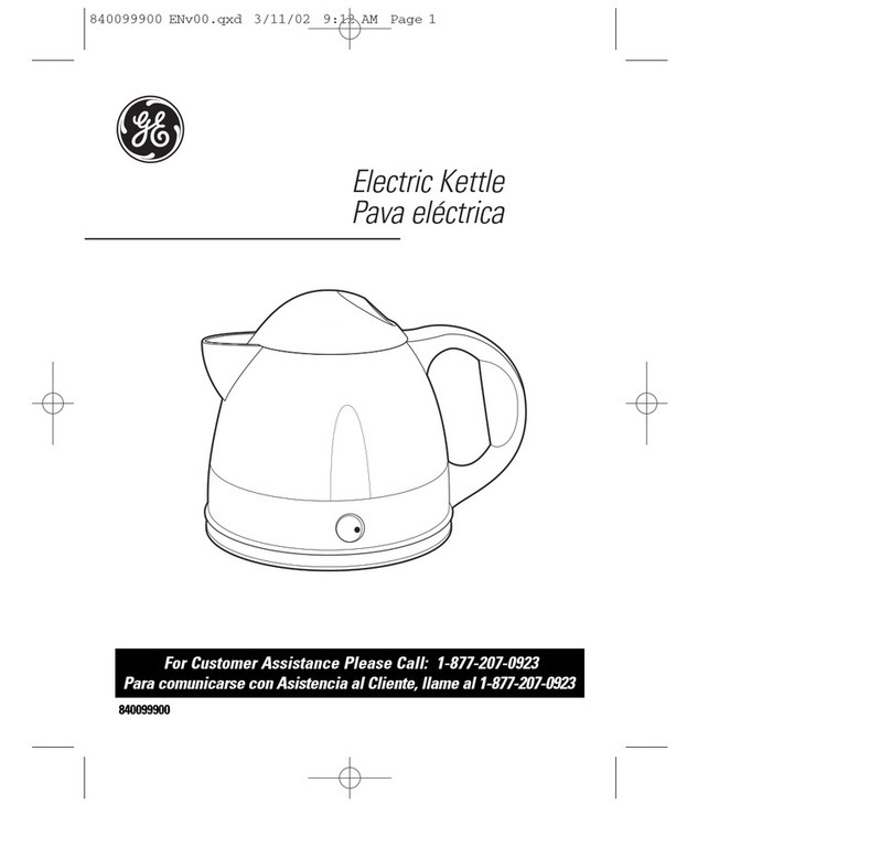 GE 840099900 User manual