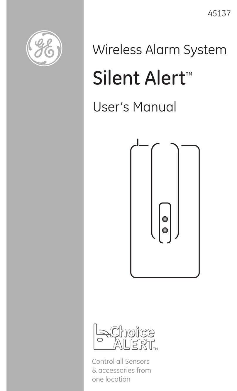 GE Silent Alert 45137 user manual