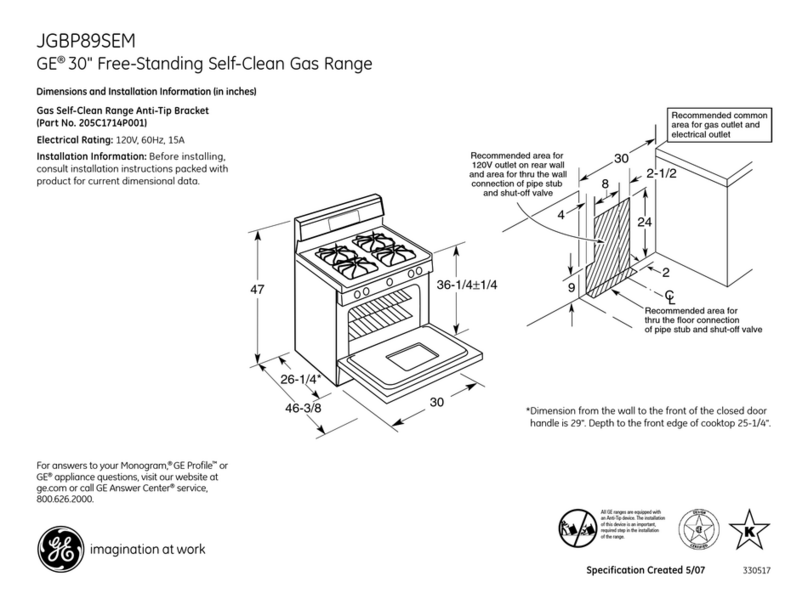 GE JGBP89SEMSS datasheet