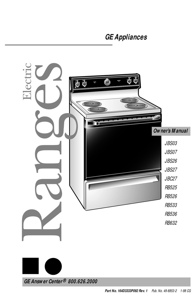 GE RB533 User manual