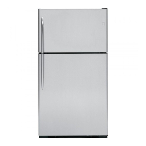 GE SIDE-BY-SIDE REFRIRATOR 22 User manual GE SIDE-BY-SIDE REFRIRATOR 22 User manual