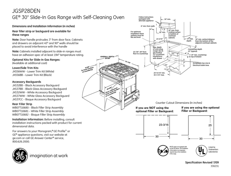 GE JGSP28DEN Manual