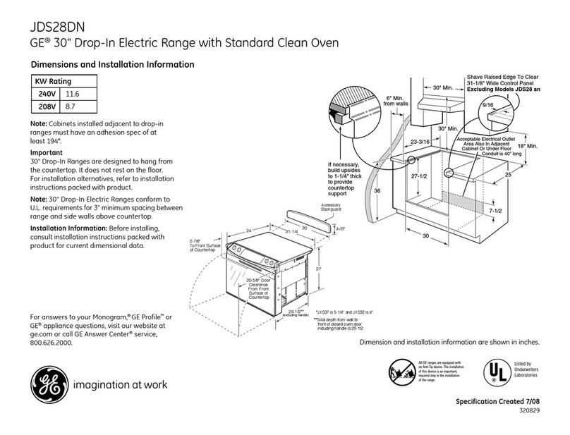 GE GE Profile JDS28DNWW Manual