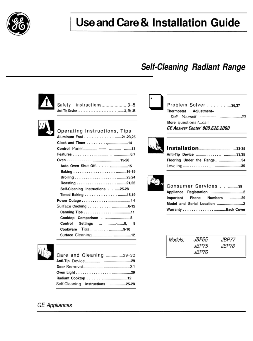 GE 164 D2966P073 User manual