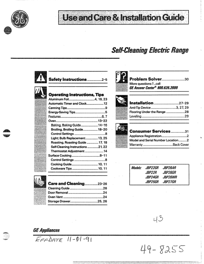 GE 49-8255 Installation guide