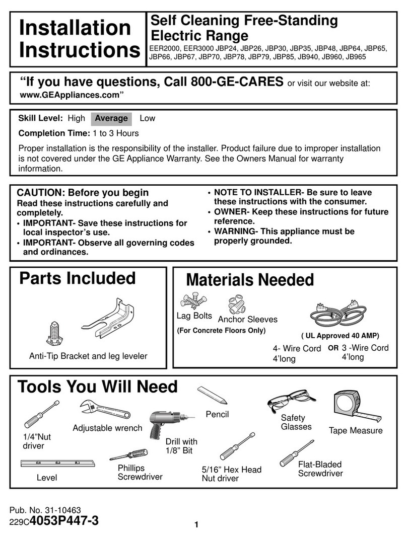GE 229C4053P447-3 1 User manual