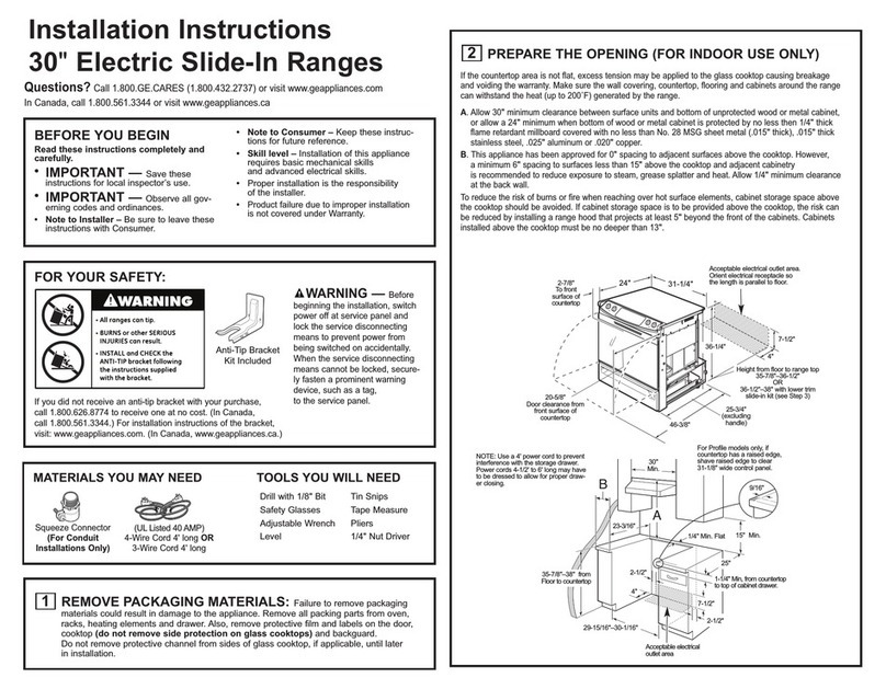 GE PS968SPSS User manual