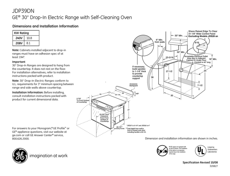 GE JDP39DN Manual