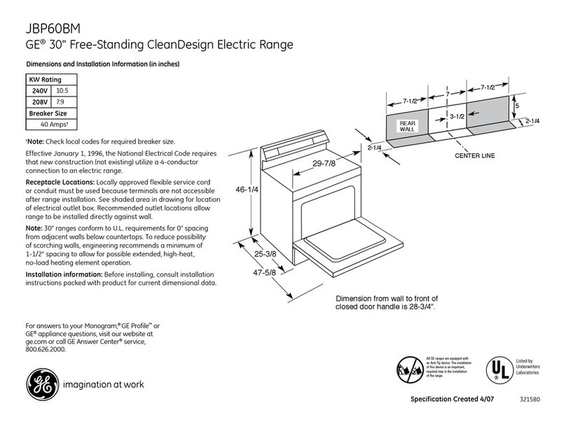 GE JBP60BMWH Manual